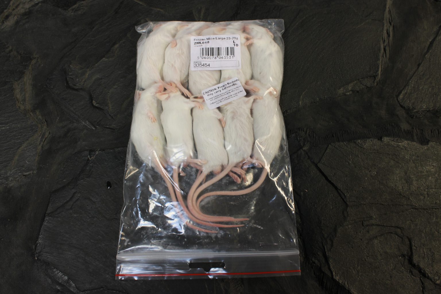 PLT Frozen XL Mice 30g+ Pack of 10 Evolution Reptiles